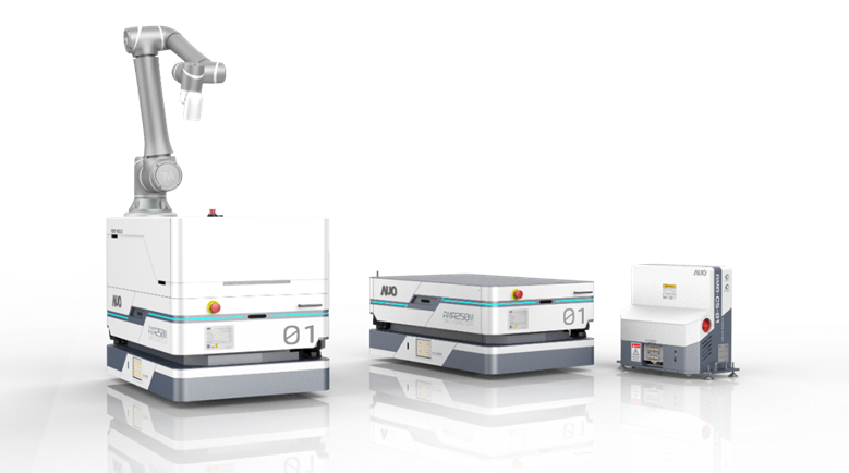 88858cc永利數位開發的自主式移動機器人（AMR250M），搭配全向輪並結合AI演算法、2D LiDAR、3D攝影機等技術，協助客戶實現產線全自動化